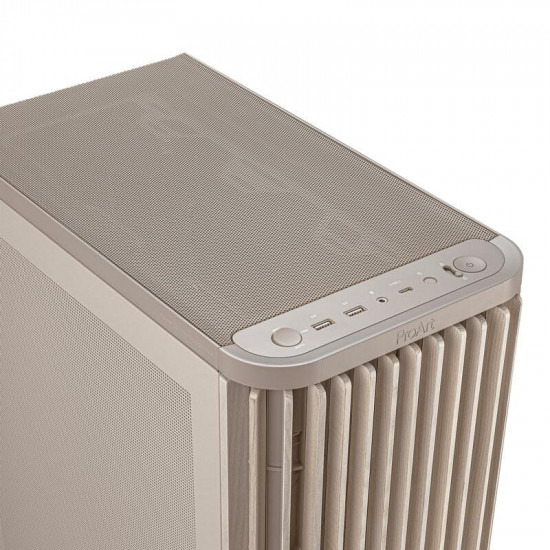 Корпус Asus ProArt PA401 Wood Edition - Mesh Beige (90DC00M7-B39000)