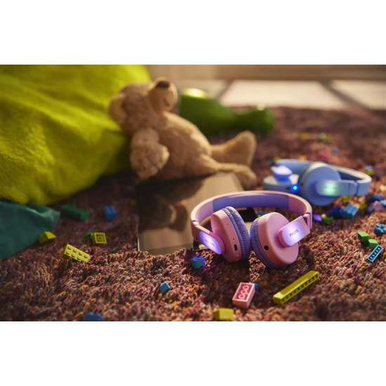 Гарнітура Philips Kids TAK4206PK/00 Colored Light Pink
