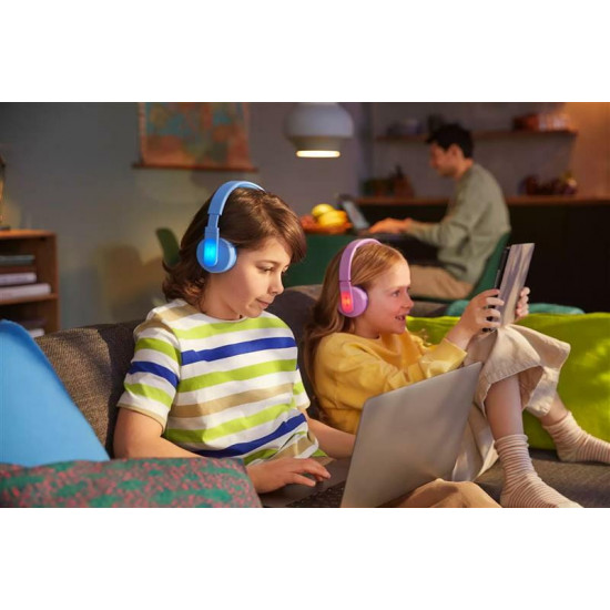 Гарнітура Philips Kids TAK4206PK/00 Colored Light Pink