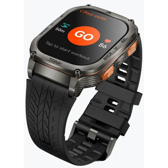 Смарт-годинник Kospet Tank M3 Ultra SE Black