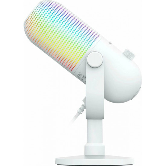 Мікрофон Razer Seiren V3 Chroma White (RZ19-05060200-R3M1)