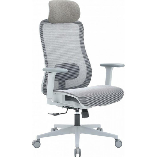 Крісло офісне Officepro Wave OC670-G-G-G Grey