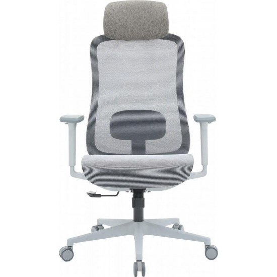 Крісло офісне Officepro Wave OC670-G-G-G Grey