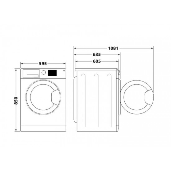 Пральна машина Whirlpool FFB11469BCVUA