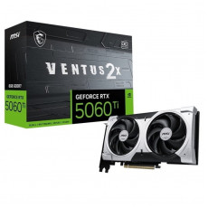 Відеокарта GF RTX 5060 Ti  8GB GDDR7 Ventus 2X OC Plus MSI (GeForce RTX 5060 Ti 8G VENTUS 2X OC PLUS)
