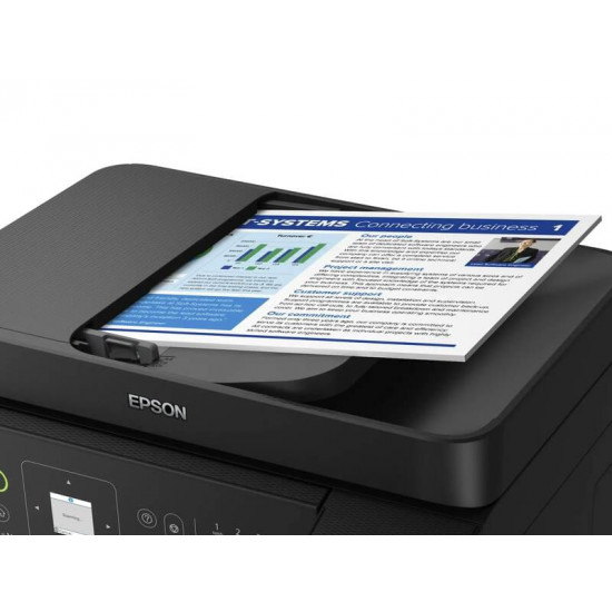Багатофункціональний пристрій А4 Epson EcoTank L5590 Wi-Fi (C11CK57404)