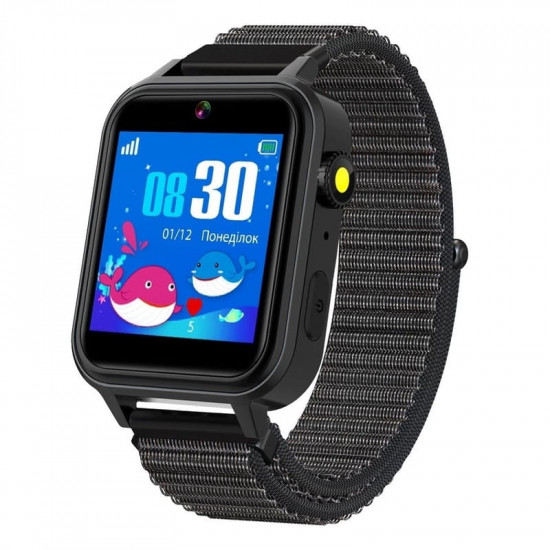 Дитячий смарт-годинник AmiGo GO10S Pro WIFI Black