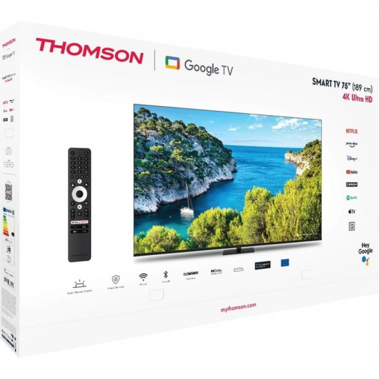 Телевізор Thomson Google TV 75" UHD 75UG5C14