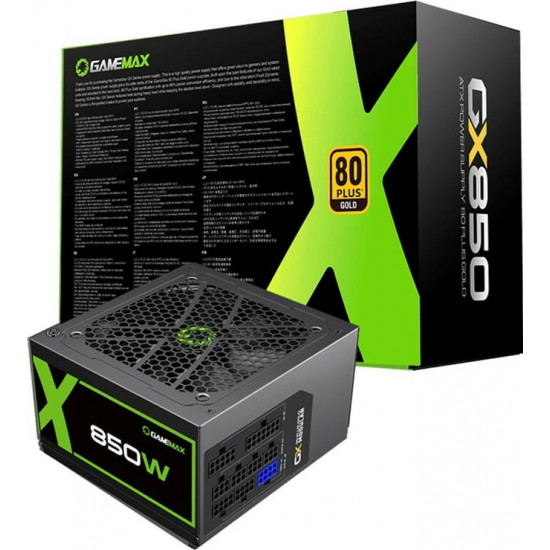 Блок живлення GameMax GX-850 Modular 850W Black