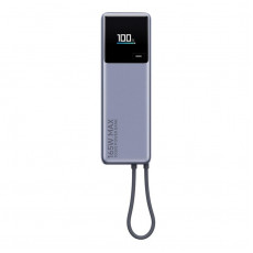 Універсальна мобільна батарея Xiaomi 10000mAh 165W Integrated Cable Grey (BHR9361GL)