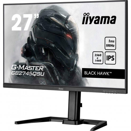 Монітор Iiyama 27" G-Master GB2745QSU-B2 IPS Black 100Hz