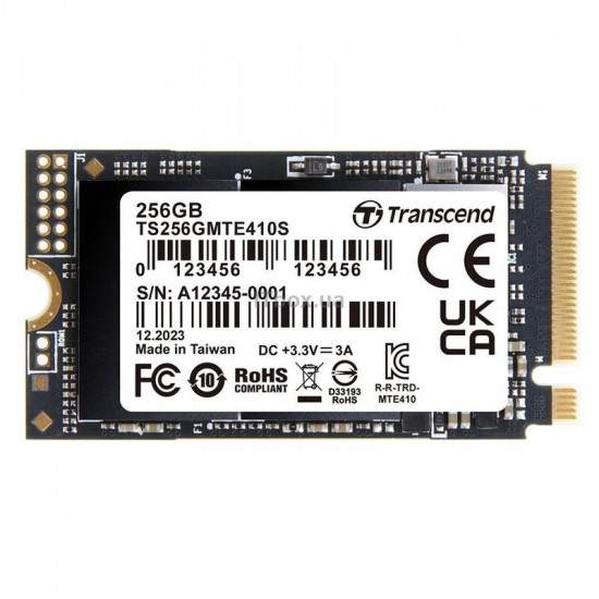 Накопичувач SSD 256GB Transcend MTE410S M.2 2242 PCIe 4.0 x4 3D TLC (TS256GMTE410S)