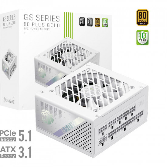 Блок живлення GameMax GS 650G V25 White 650W