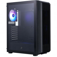 Корпус 1stPlayer H6-BK-4F7 Black без БЖ