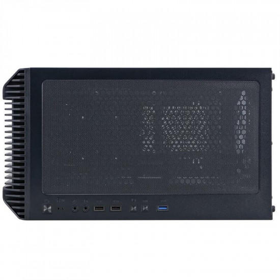 Корпус 1stPlayer H6-BK-4F7 Black без БЖ