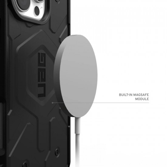 Чохол-накладка Urban Armor Gear Pathfinder Magsafe для Apple iPhone 16 Pro Max Black (114469114040)
