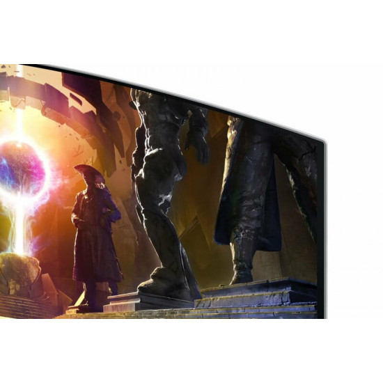 Монітор Samsung 34" LS34DG852 (LS34DG852SZXUA) OLED Black Curved 175Hz