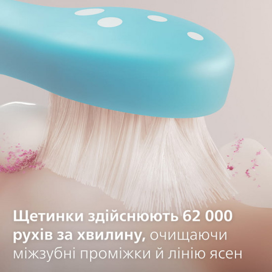 Зубна електрощітка Philips Sonicare For Kids HX6322/12