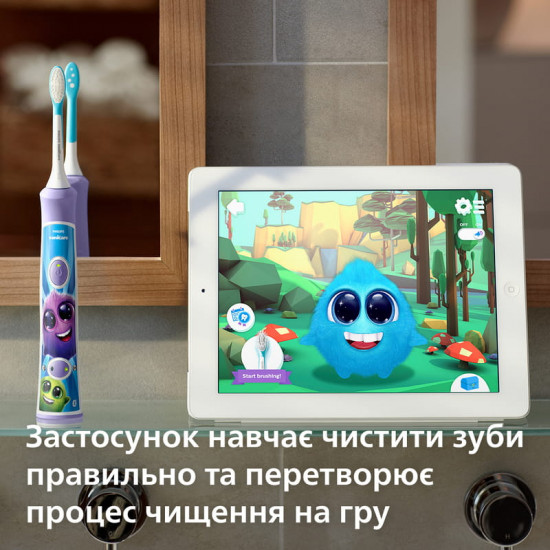 Зубна електрощітка Philips Sonicare For Kids HX6322/12