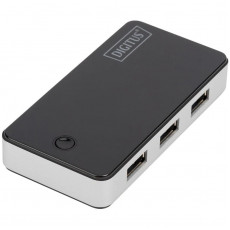 Концентратор USB 3.0 Digitus, 4xUSB3.0, 1.2 м (DA-70231)