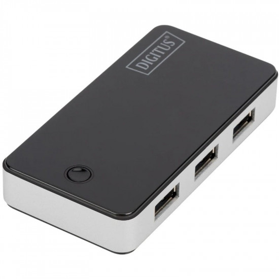 Концентратор USB 3.0 Digitus, 4xUSB3.0, 1.2 м (DA-70231)