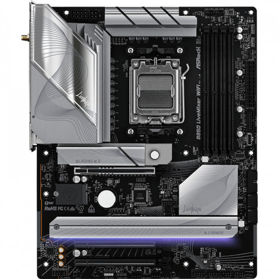 Материнська плата ASRock B850 LiveMixer WiFi Socket AM5