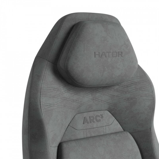 Крісло для геймерів Hator Arc 3 S Velour Grey (HTC3446S)