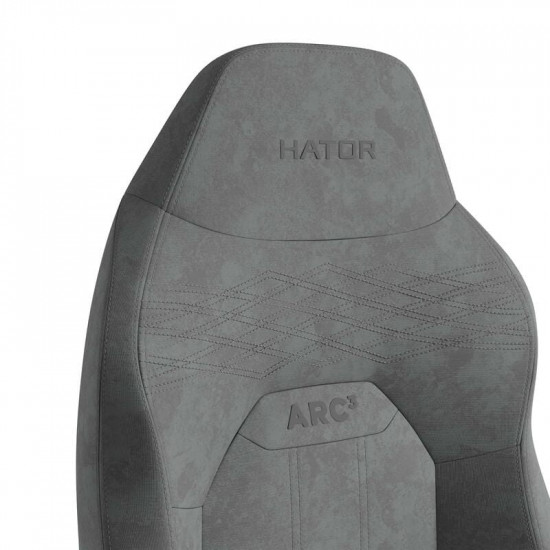 Крісло для геймерів Hator Arc 3 S Velour Grey (HTC3446S)