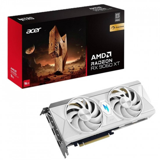 Відеокарта AMD Radeon RX 9060 XT 16GB GDDR6 Nitro OC Acer (DP.Z4KWW.P02)