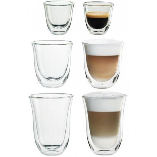 Набір стаканів Delonghi DLSC302 Mix 6 предметів