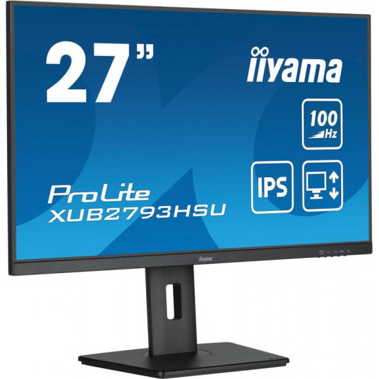Монітор Iiyama 27" ProLite XUB2793HSU-B7 IPS Black 100Hz