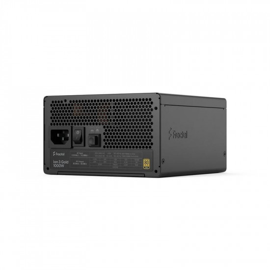 Блок живлення Fractal Design Ion 3 Gold 1000W Black (FD-P-IA3G-100-EU)
