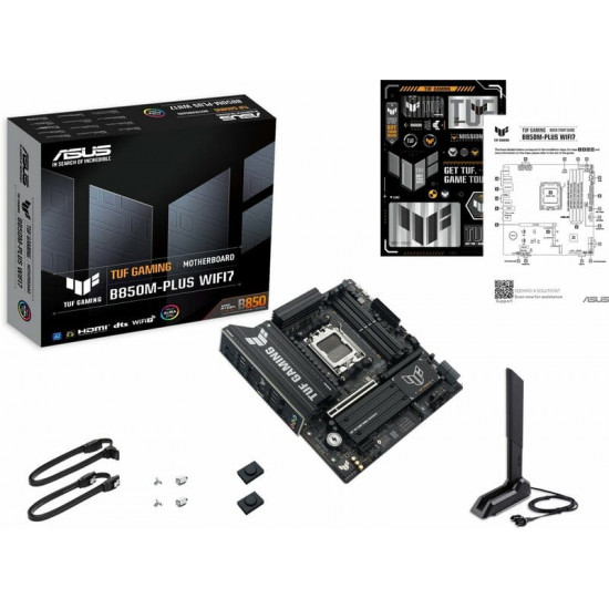 Материнська плата Asus TUF Gaming B850M-Plus WiFi7 Socket AM5