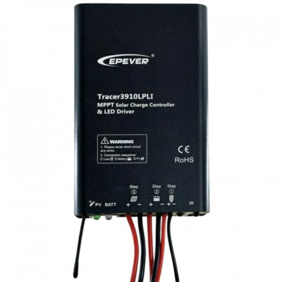 Контролер автономного освітлення Epsolar Tracer3910LPLI 15A, 12/24V MPPT Solar