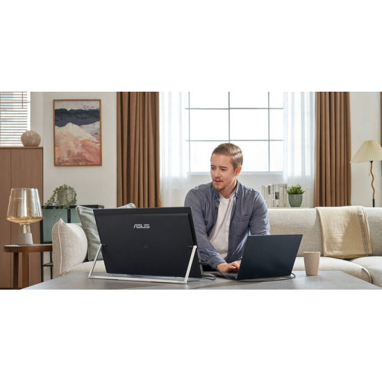 Монiтор Asus 23.8" ZenScreen MB249C (90LM0865-B01170) IPS Black