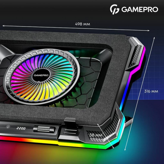 Охолоджуюча підставка для ноутбука GamePro CP950