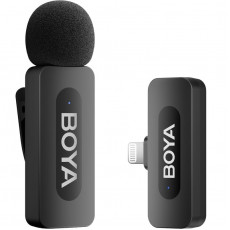 Мікрофон BOYA BY-V1 Lightning Black