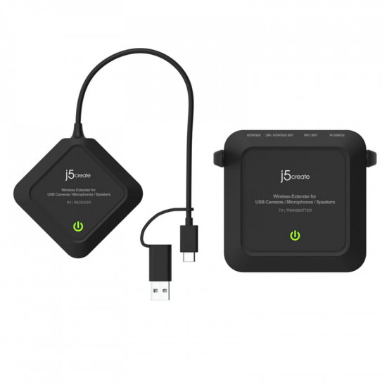 Подовжувач мультимедіа до 25 м J5create (JVW120-N)