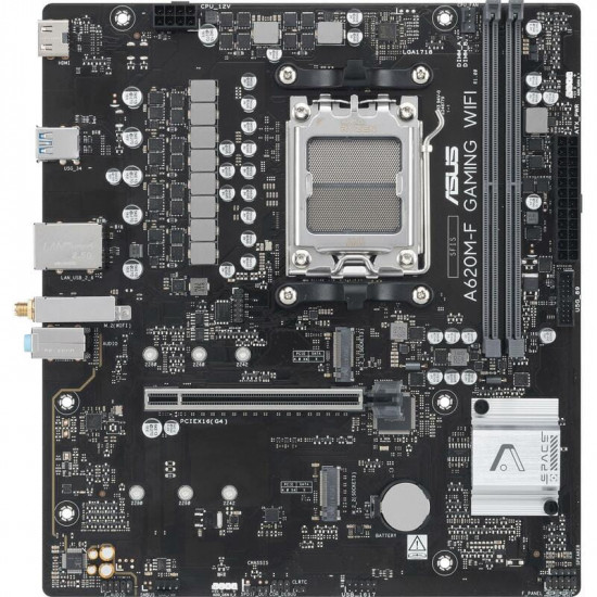 Материнська плата Asus A620M-F Gaming WiFi Socket AM5
