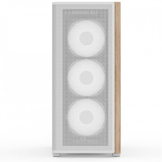 Корпус AeroCool D501A-G-WT-v2 (ACCM-DS01043.21) White без БЖ
