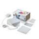 Розумна система освітлення Nanoleaf Canvas Smarter Kit Apple HomeKit, 9 шт. (NL29-0002SW-9PK)