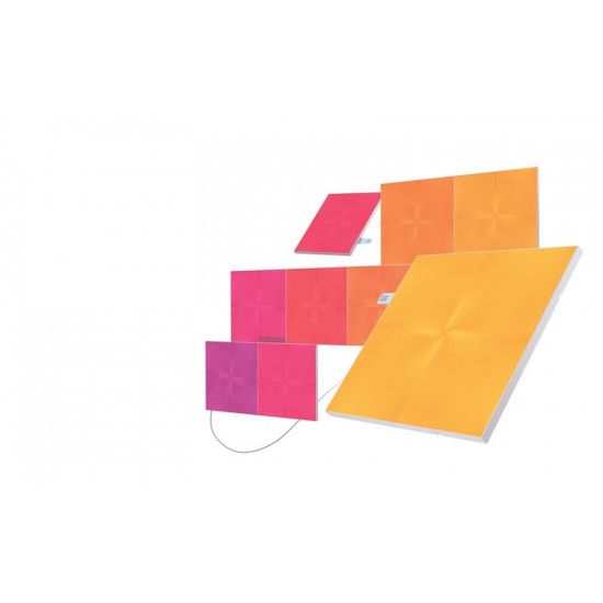 Розумна система освітлення Nanoleaf Canvas Smarter Kit Apple HomeKit, 9 шт. (NL29-0002SW-9PK)