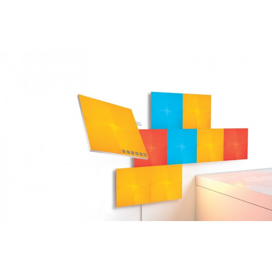 Розумна система освітлення Nanoleaf Canvas Smarter Kit Apple HomeKit, 9 шт. (NL29-0002SW-9PK)