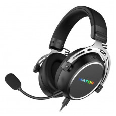 Гарнiтура Hator Hypergang 3 Hi-Res Black (ESH50)