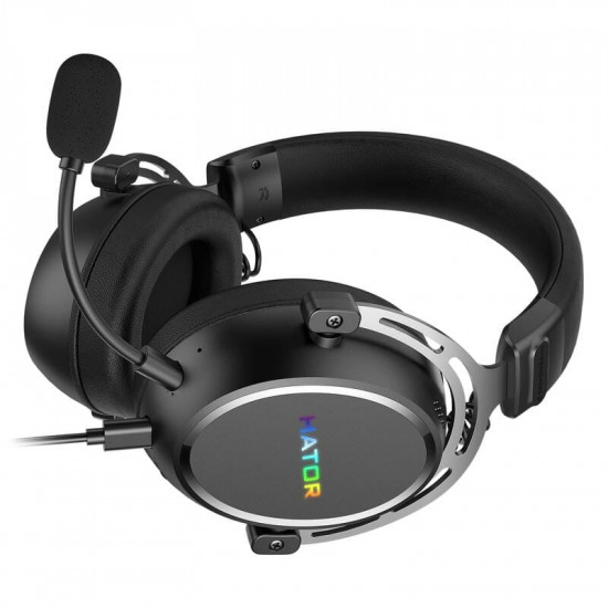 Гарнiтура Hator Hypergang 3 Hi-Res Black (ESH50)