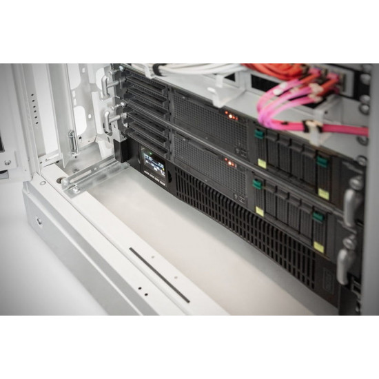 Джерело безперебійного живлення Digitus 1000VA/1000W, RTU2, LCD, RJ45, RS232, USB (DN-170093)