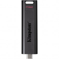 Флеш-накопичувач USB3.2 256GB Type-C Kingston DataTraveler Max Black (DTMAX/256GB)