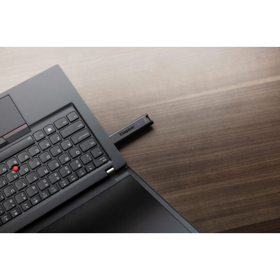 Флеш-накопичувач USB3.2 256GB Type-C Kingston DataTraveler Max Black (DTMAX/256GB)