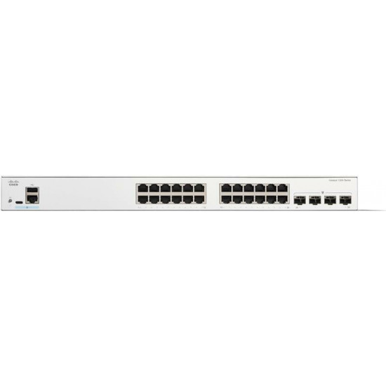 Комутатор Cisco Catalyst C1200-24T-4G (24хGE, 4xGE SFP, USB, керований)