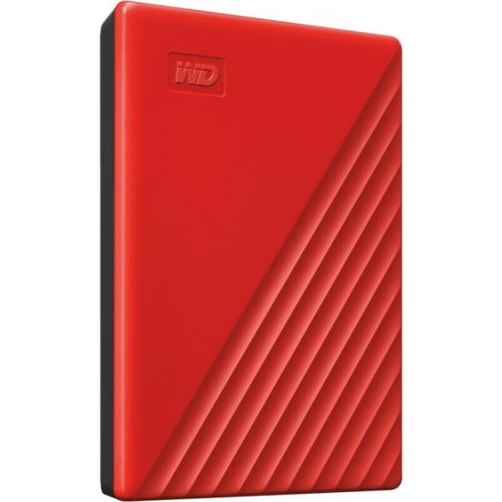Зовнішній жорсткий диск 2.5" USB 2.0TB WD My Passport Red (WDBYVG0020BRD-WESN)